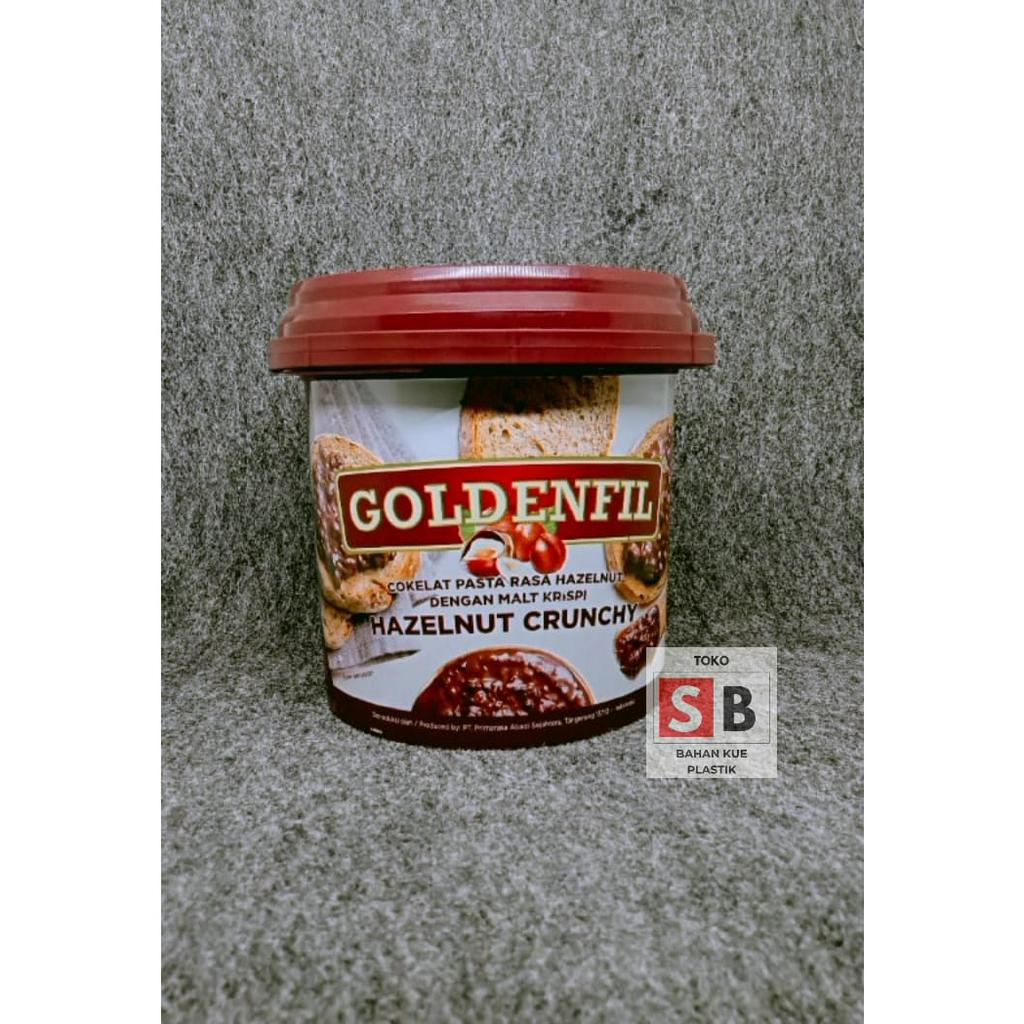 

GOLDENFIL HAZELNUT CRUNCHY 1KG/ GOLDENFIL SELAI HAZELNUT KRISPI 1 KG