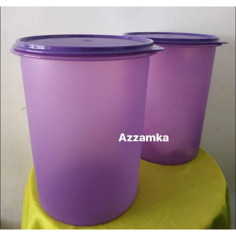 Toples makanan tall canister 10 liter ungu wadah saji menyimpan makanan (1)