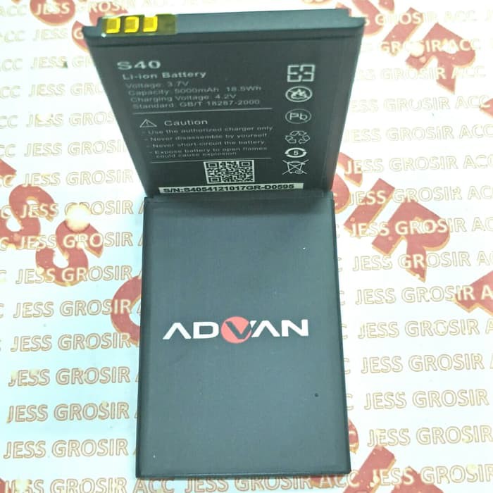 Baterai Battery Batre Original Double Power ADVAN S40 3G