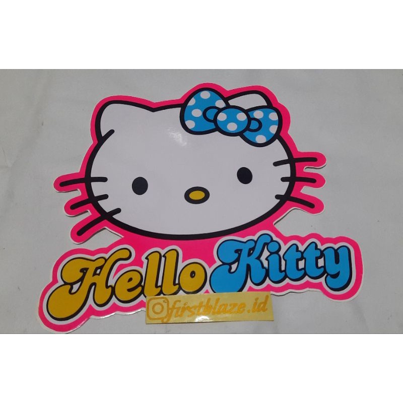 

STICKER VYNIL MOTIF HELLOKITTY