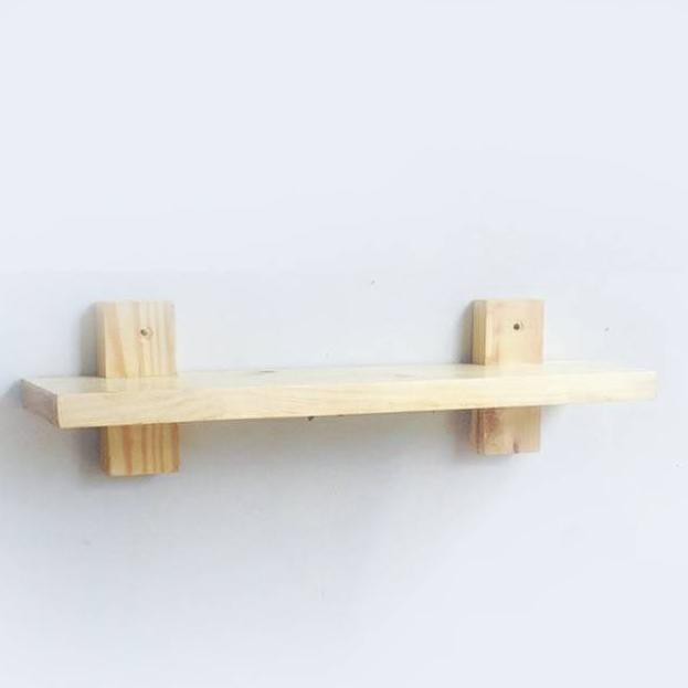 Ambalan Rak kayu Murah / Rak dinding kayu / Ambalan dinding / Rak Dapur / Rak Sepatu / Rak Buku