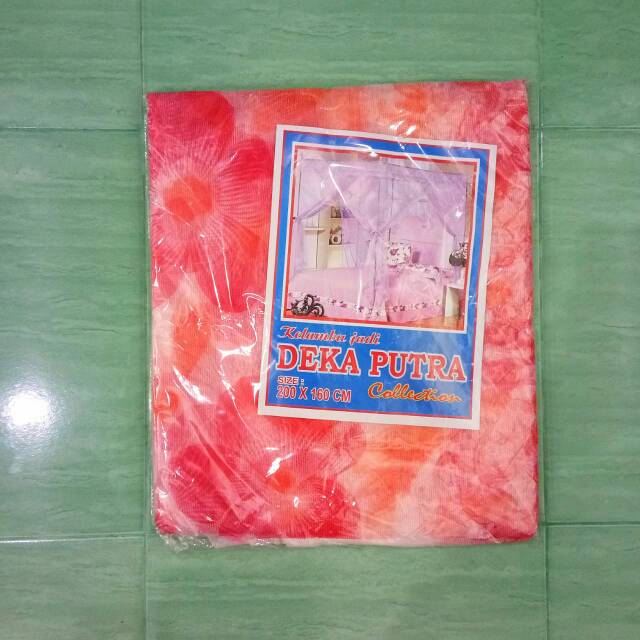 Selambu kelambu nyamuk kembang 160x200 dan 180x200