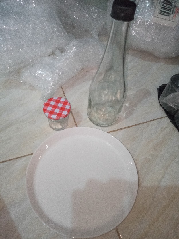 Broadway Jar 35 Ml | Toples Kaca Tutup Stainless | Tempat Bumbu