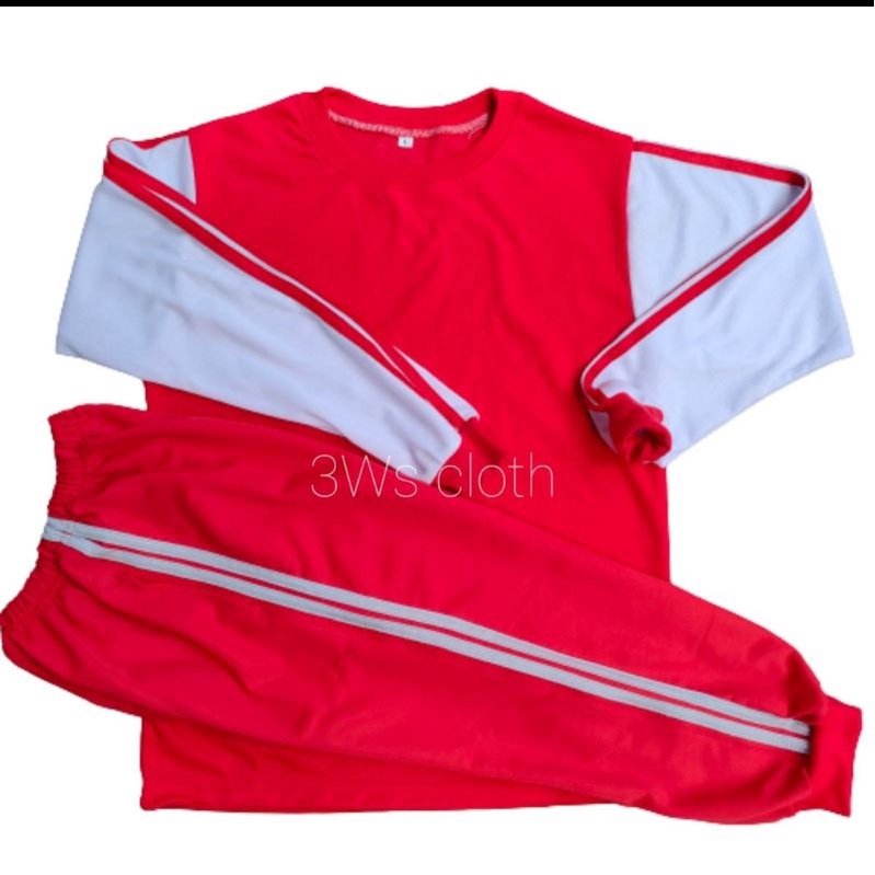 KAOS OLAHRAGA SD || MERAH PUTIH || BAJU OLAHRAGA || SETALAN OLAHRAGA