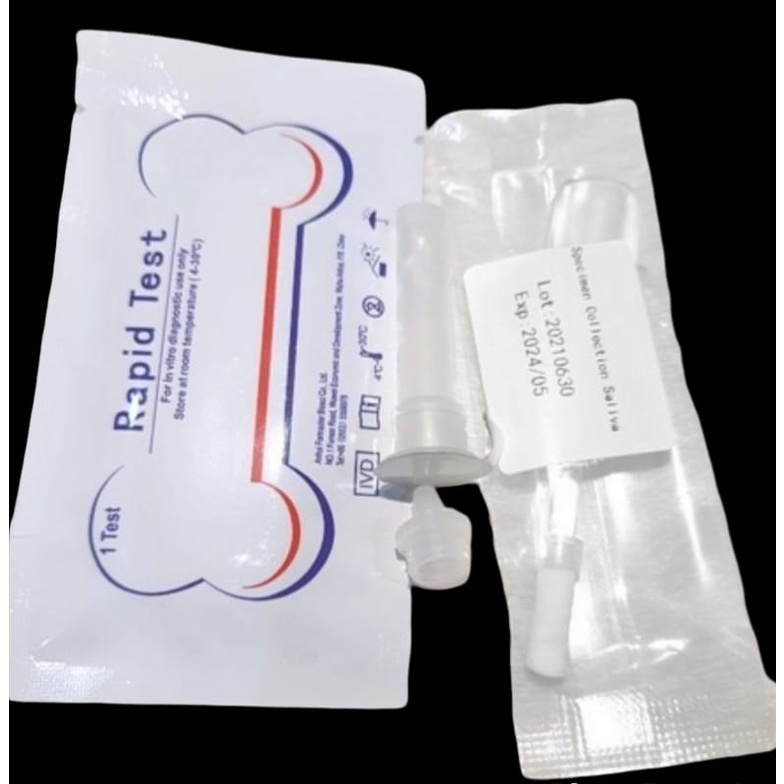 ANTIGEN 1 SET (SALIVA AIR LIUR) FORMASTER ECER | LOT TERBARU ORI