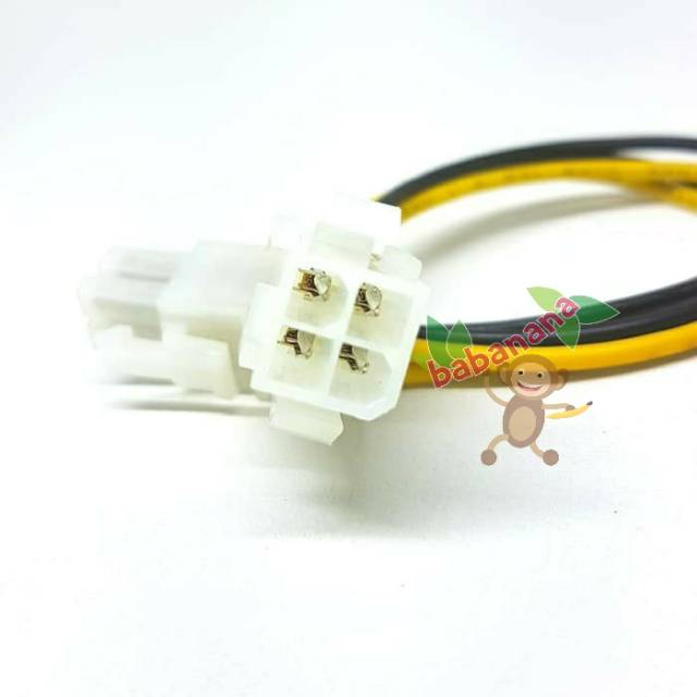 Kabel extension 4 pin atx konektor cable connector