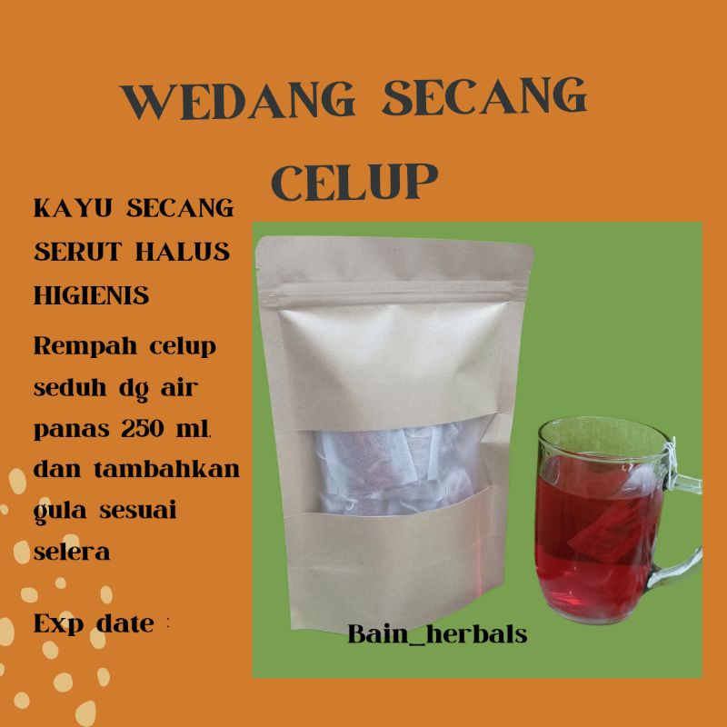 

Secang Celup - Teh Secang 20 pcs