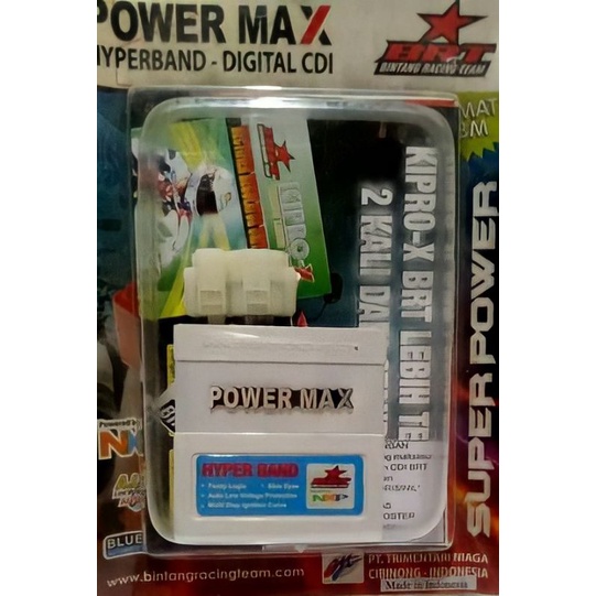 CDI POWERMAX HYPERBAND PENGAPIAN DC - HONDA TIGER - BRT BINTANG RACING TEAM
