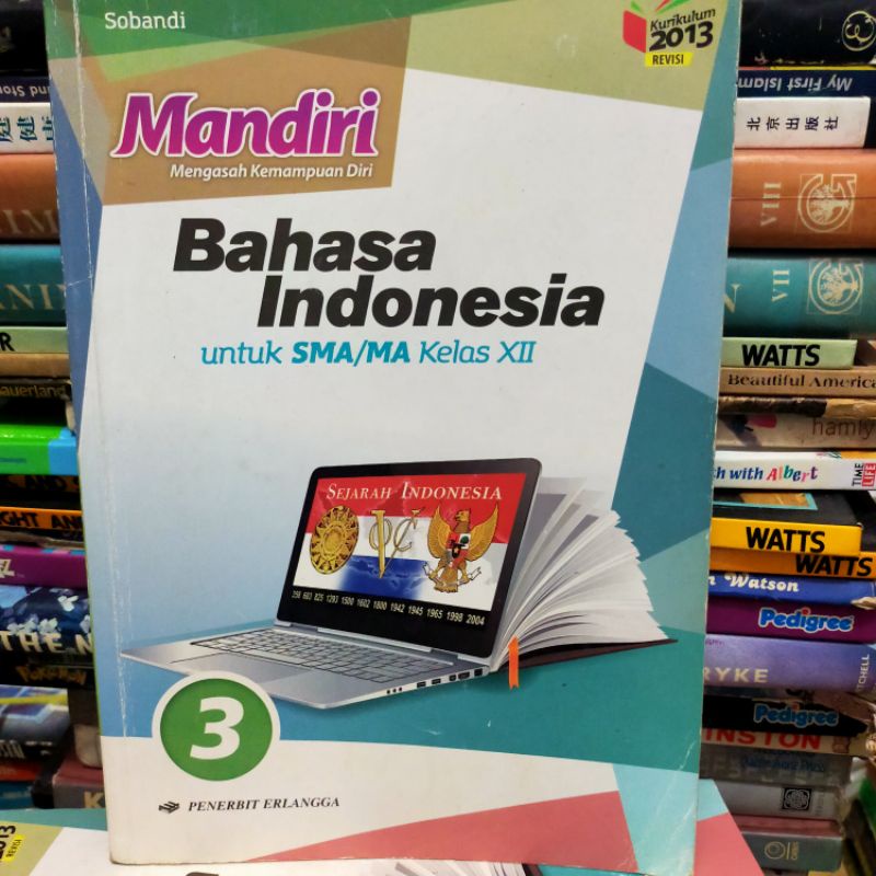 

Mandiri Bahasa Indonesia Kelas 3 SMA Penerbit Erlangga