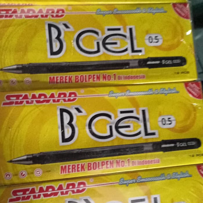 

Pulpen B-Gell Standar 0.5 -