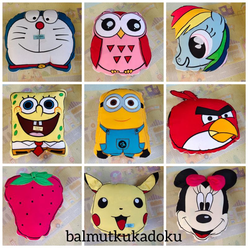 Balmut kepala karakter Balmut Boneka