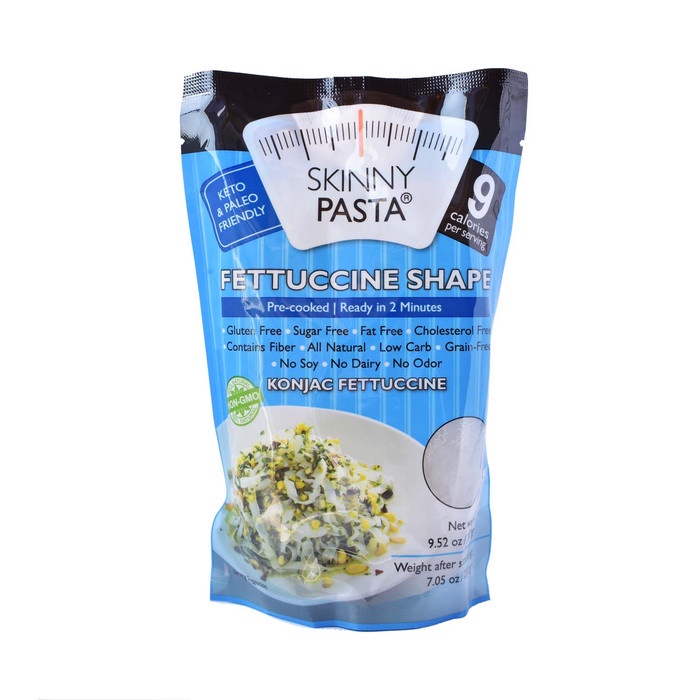 

pasta-aneka- skinny konjac pasta 9-29 calories 200 gr - fetuccineshape9 -aneka-pasta.