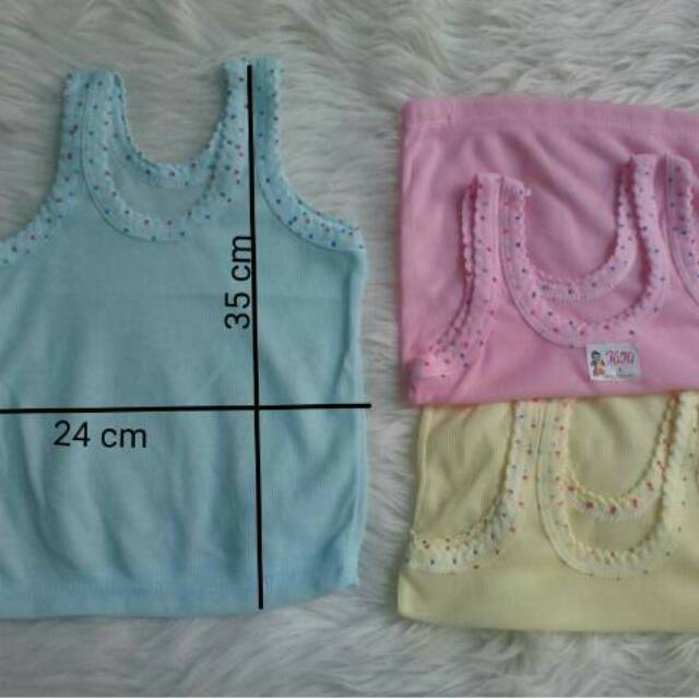 1 lusin Singlet Bayi dan Anak ,kaos dalam anak , Singlet Bayi Kiki L