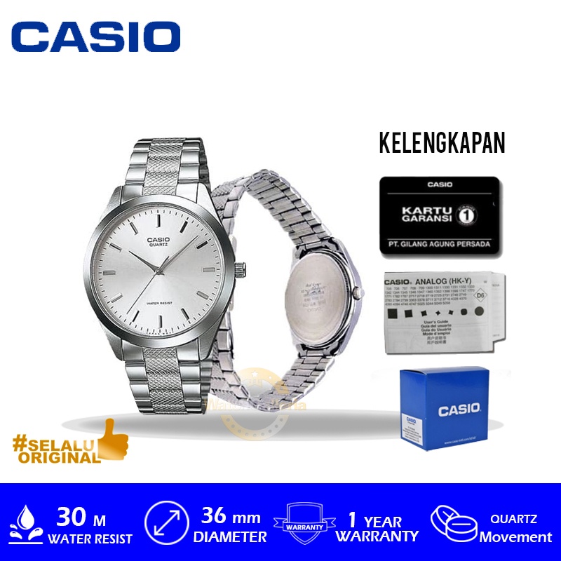 Jam Tangan Casio GENERAL MTP-1274D-7ADF / MTP1274D7ADF / MTP-1274D Original Murah