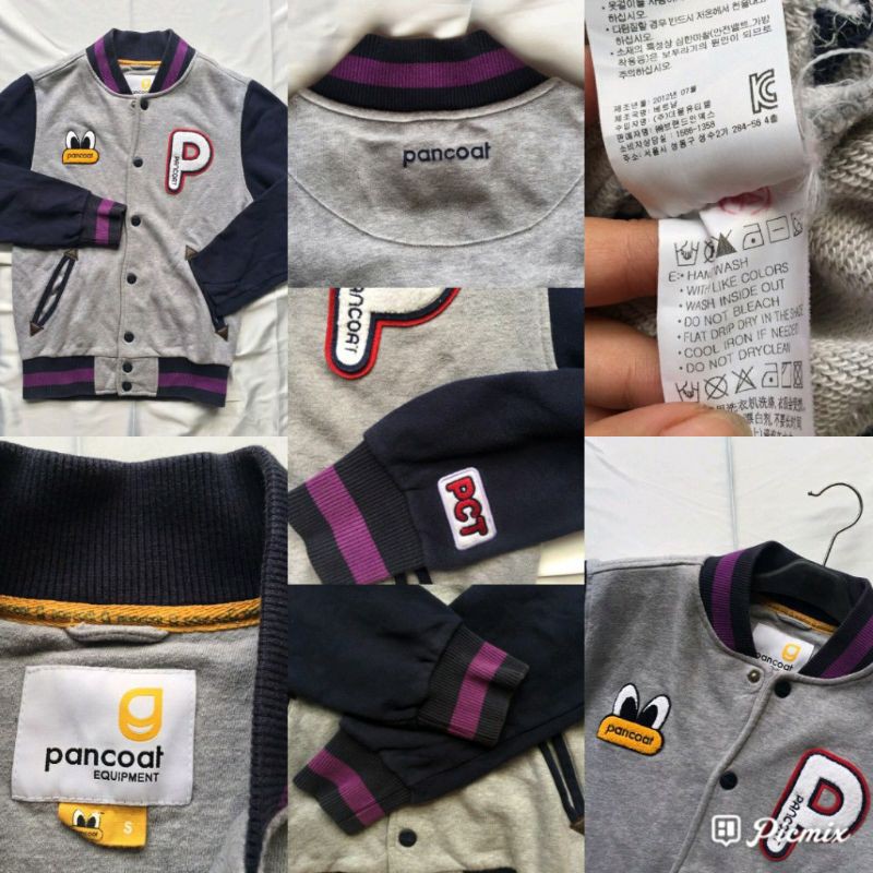 Varsity pancoat + CN dickies + jaket converse