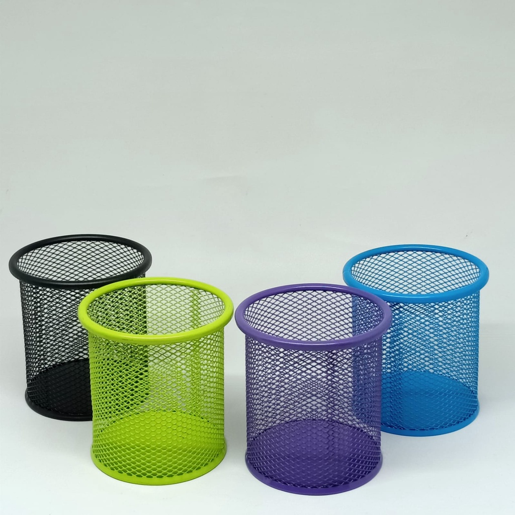 

Pen Stand Bulat - Tempat Pulpen Alat Tulis Keranjang Bulat