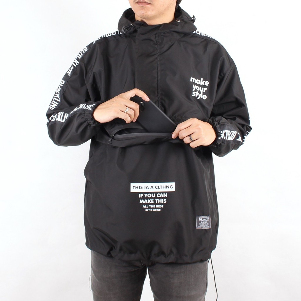 AKN- JAKET CAGOULE PRIA JAPAN TOKYO / JAKET CAGOULE WATERPROOF ANTI AIR  / JAKET CAGOULE ORIGINAL