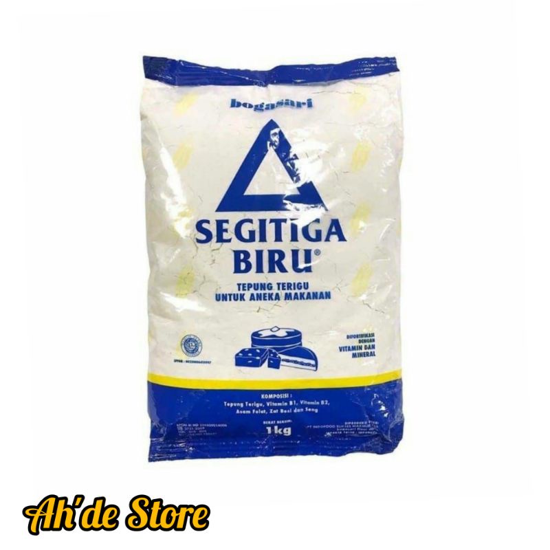 

Tepung terigu - Segitiga Biru 1 kg