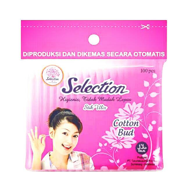 Cod Alat Korek Kuping Cotton Bud Selection Cottonbud isi 100