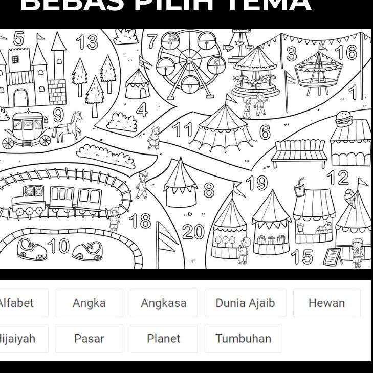 

Model Baru.. Poster Mewarnai Raksasa