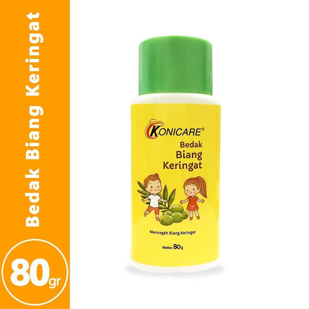 Bedak Bayi Biang Keringat Perawatan Bayi Ruam Popok | Konicare Bedak Biang Keringat Botol 80gr | Men