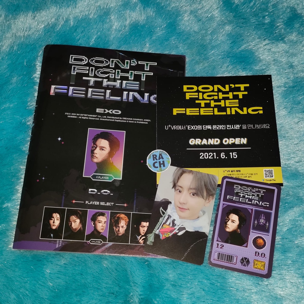 Album EXO Don't Fight The Feeling Expansion Ver D.O Photocard Chanyeol