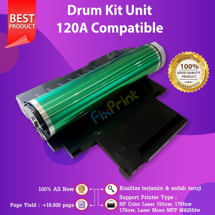 Drum Kit Unit Toner W1120A 120A Compatible HP 150a 150nw 178nw 179nw