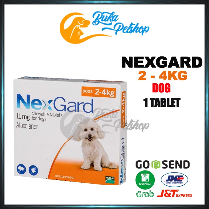 Obat Kutu Anjing Dan Demodex NEXGARD 4-10KG