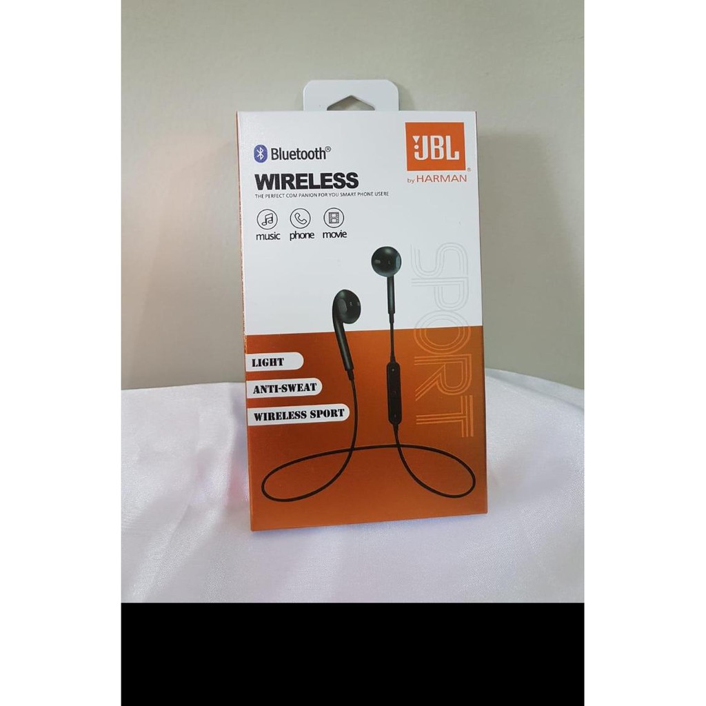 S6 Headset Headsfree Hf bluetooh tali sport super bAss wireless earphone CS4684