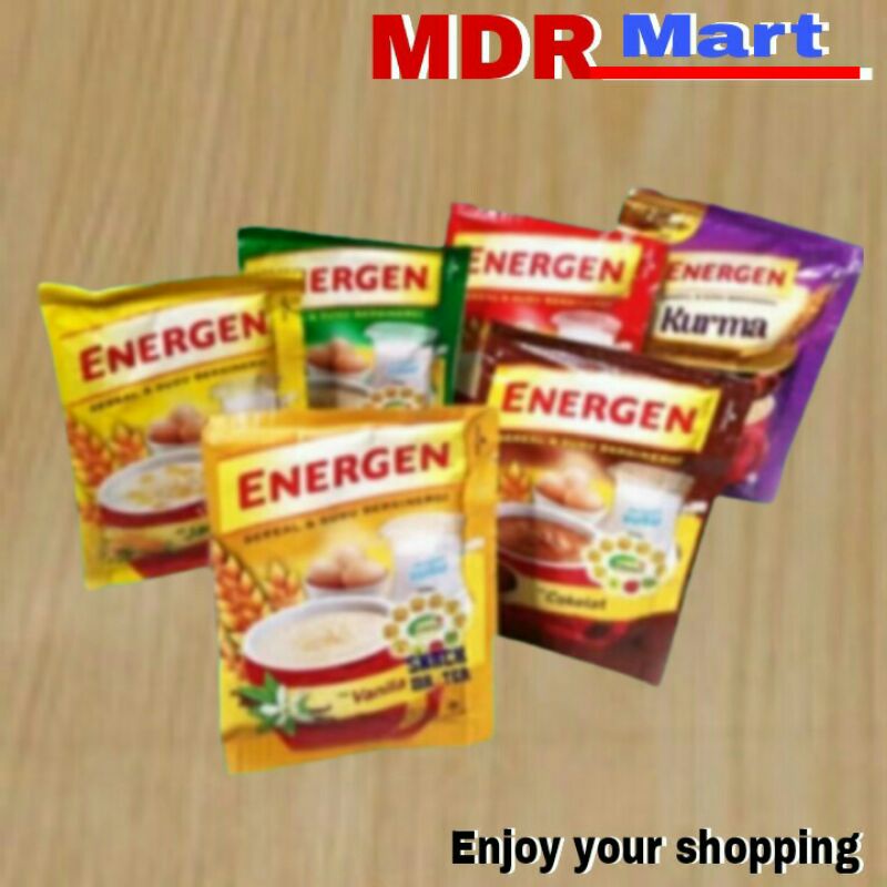 

ENERGEN renceng isi 10 sachet all varian rasa
