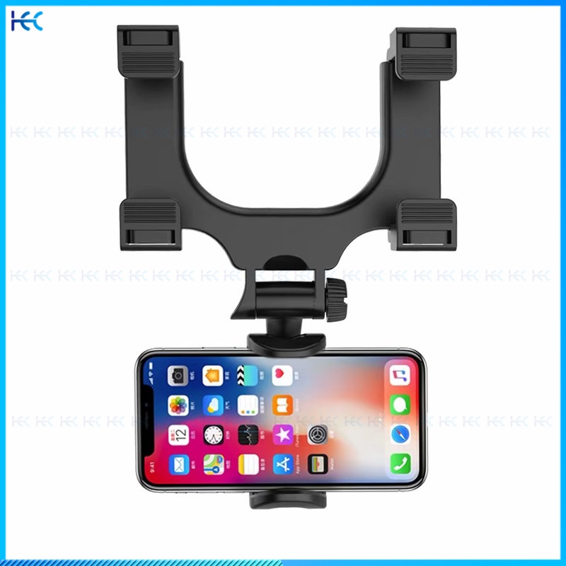 Bracket Dudukan Handphone GPS Universal Rotasi 360 Derajat Untuk Kaca Spion Mobil