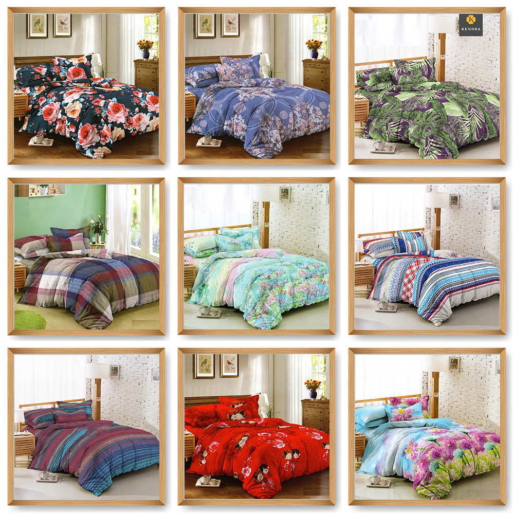 Kendra Sprei 140X200 Tinggi 20 Cm Set (Tanpa Bed Cover Atau Selimut) Queen Bed Size 140X200X20 ykr