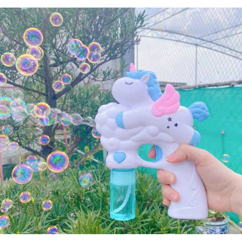 Mainan Anak Bubble Gun Unicorn