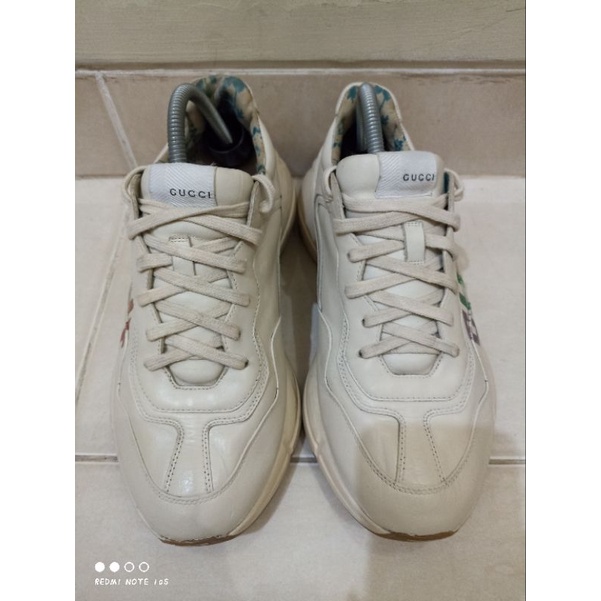 Sepatu Second Gucci Rhyton Glitter Size 42