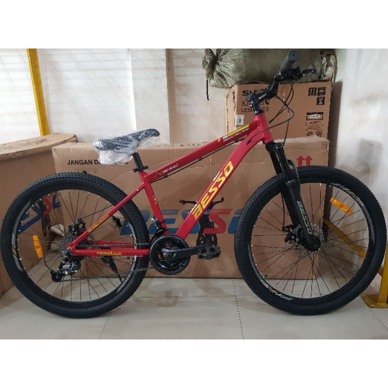 Sepeda Gunung / Sepeda MTB 27.5 inch BESSO ( FRAME ALLOY )