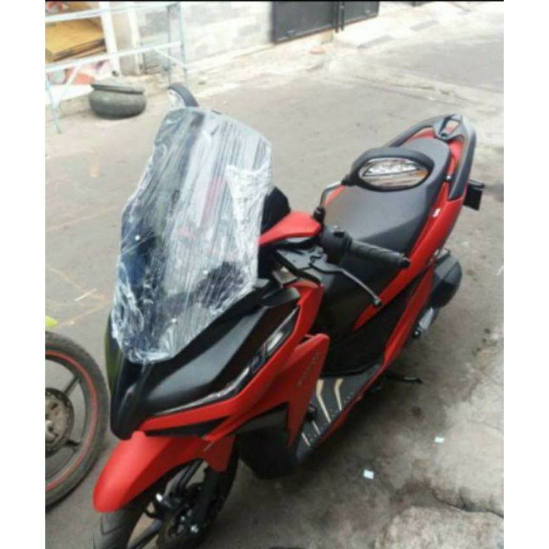 Tameng kedok vario 125/150 LED 2018/2019/2020 tanpa windshield visor