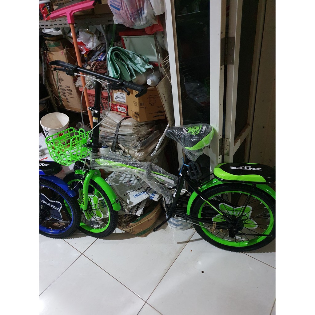 [EKA JAYA SEPEDA] Sepeda lipat anak inter bike 16 dan 18 inch murah interbike X Velion