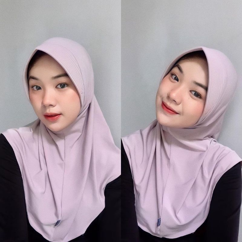 Jilbab Bergo Hamidah Jersey | Bergo Oval Jersey Premium
