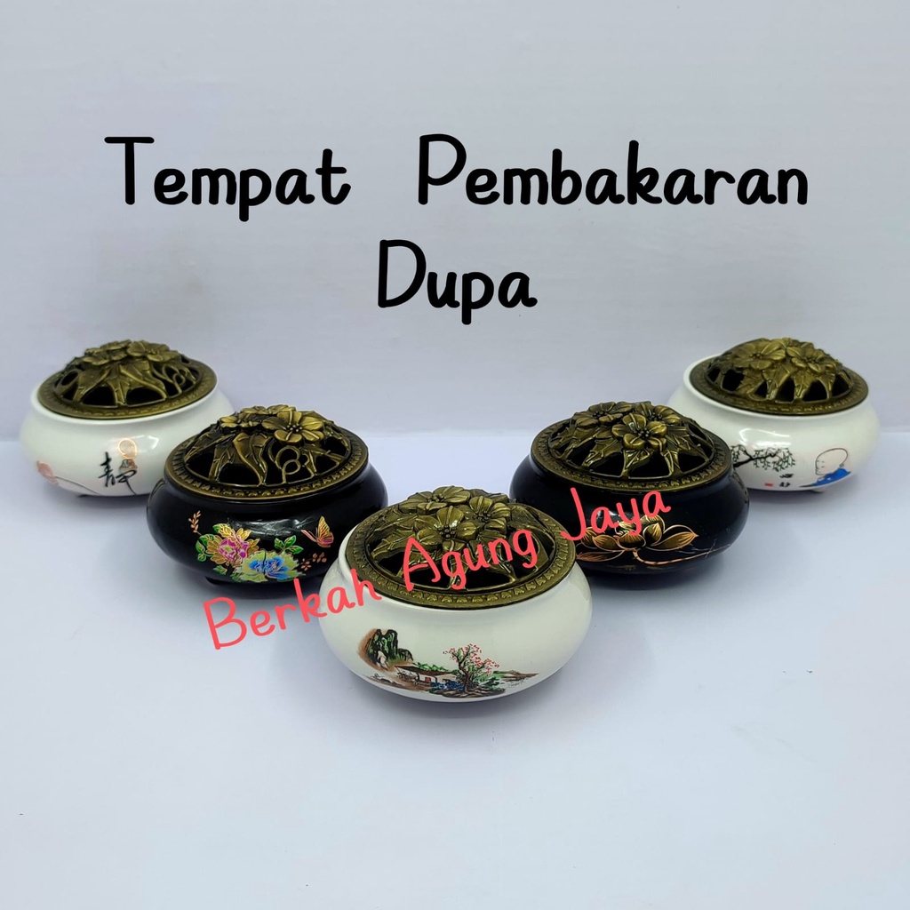 Tempat Pembakaran Dupa Kerucut, Dupa lingkar mini, Yenpao, Kemenyan