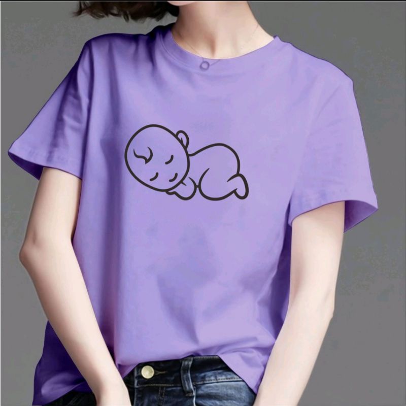 KING CLOTHES - KAOS GAMBAR BABY / KAOS UNISEX SIZE S-XXL