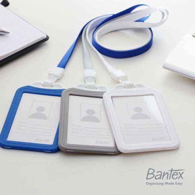 

[PRODUK IJZHE] [Zada] Bantex Dual Side ID Card Holder Lanyard Portrait #8881 MJK