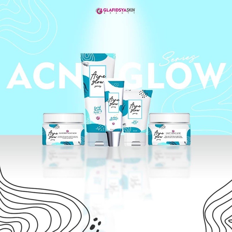RESELLER RESMI GLAFIDSYA SKIN - PAKET ACNE GLOW