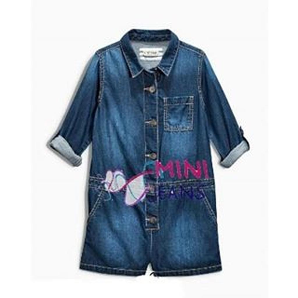 Romper Mini Jeans / Romper Short Jeans Mini Jeans