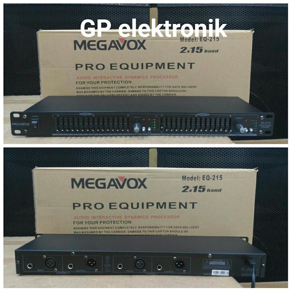qraphic equalizer MEGAVOX 215 Terbaik