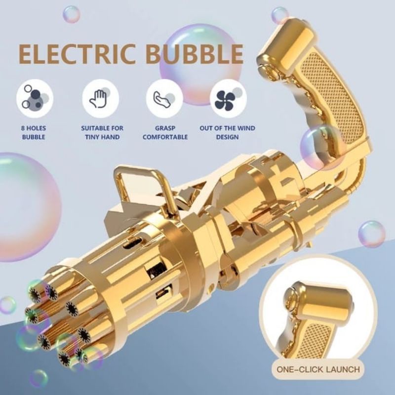 Mainan Anak Bubble Gun  temabakan bubble / Bubble Cak Machine Electric / MAINAN OUTDOOR gelembung