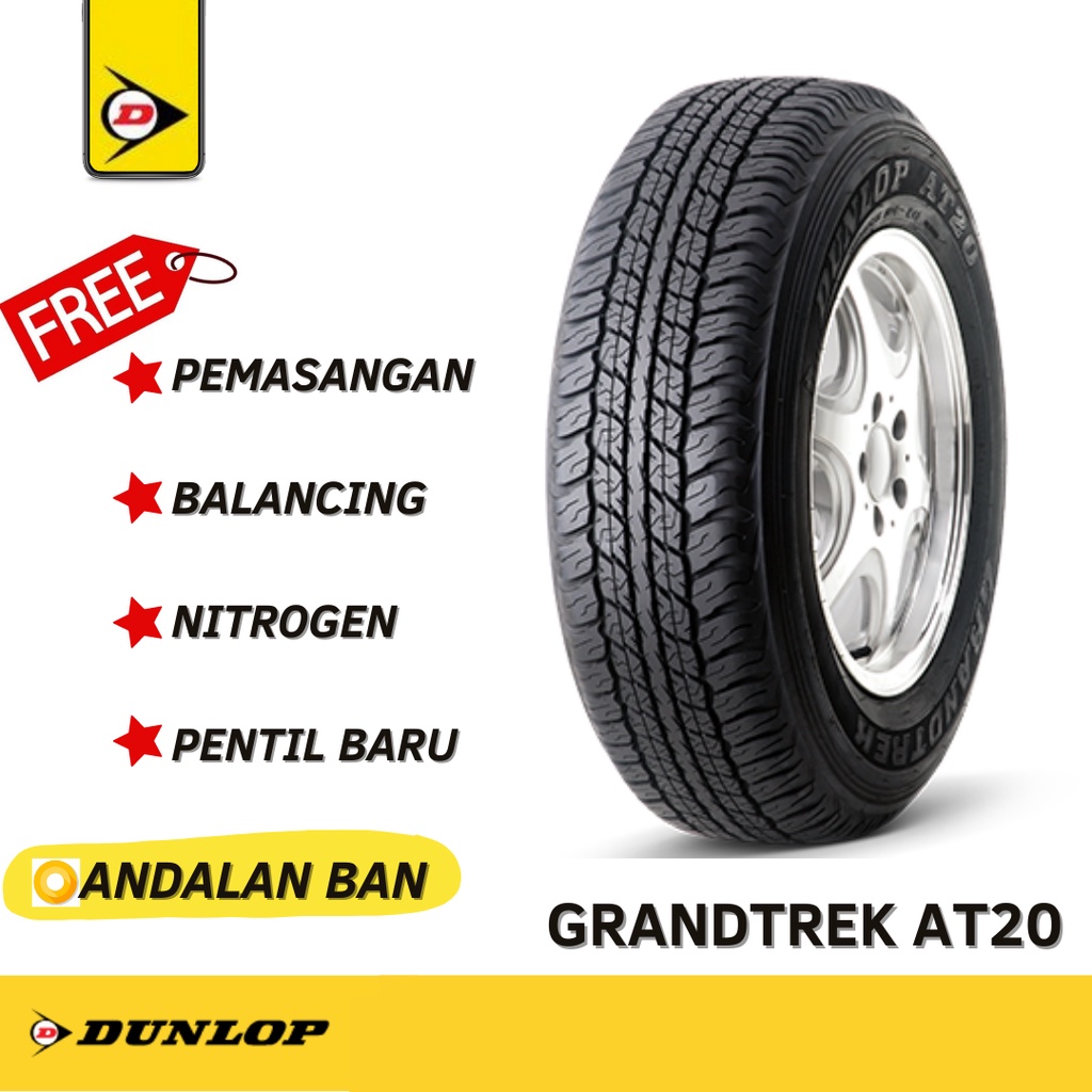 KUPON BAN DUNLOP 265/65 R17 AT20