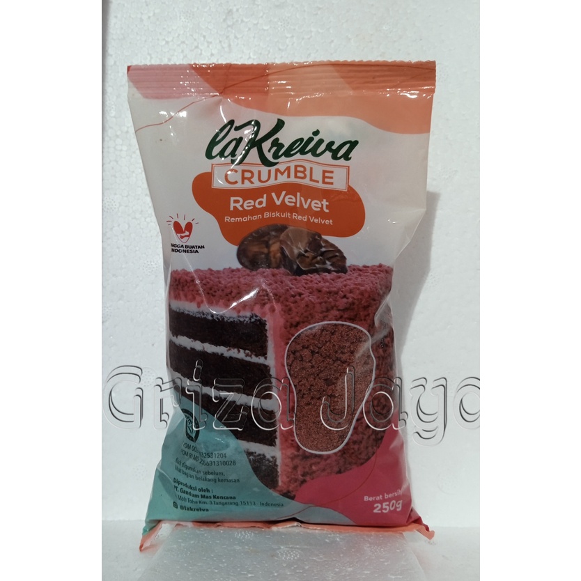 

LA KREIVA CRUMBLE RED VELVET