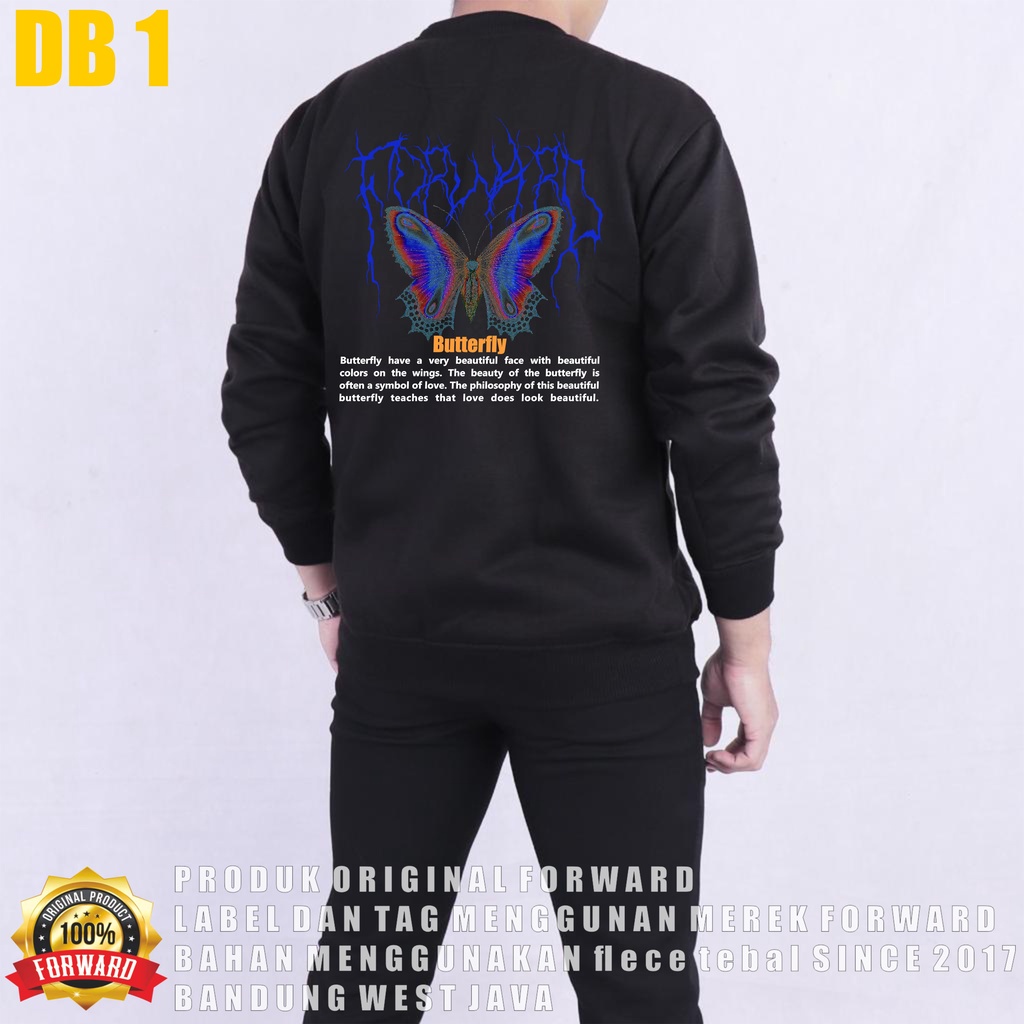 Forward System Sweater Sweatshirt Crewneck Jumper Unisex Soft Fleece Size M L XL DB1