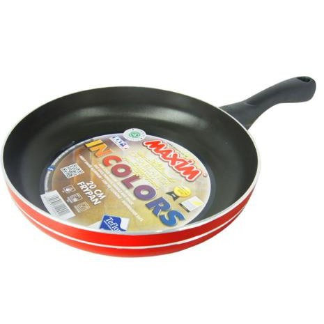 Teplon MAXIM Casablanca Frypan 20 cm 22 cm 24 cm 26 cm Berbahan Teflon Anti Lengket Non-Stick /