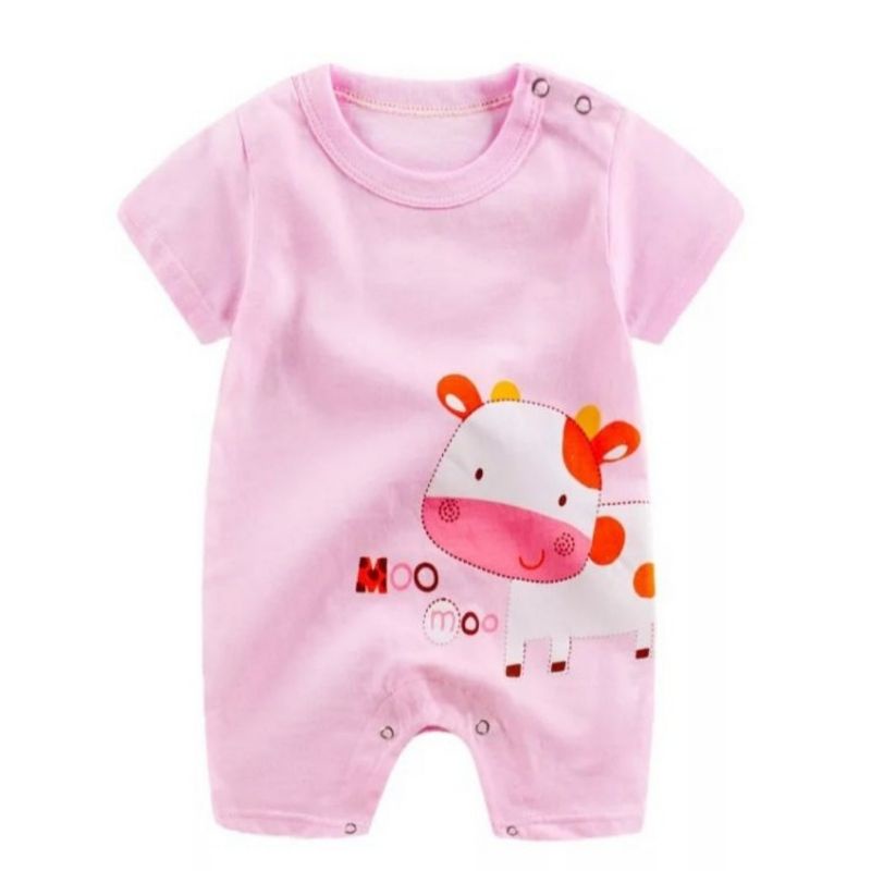 ROMPER FASHION BAYI LUCU BAJU ANAK KODOK BABY MURAH USIA 0-6BLN DAN 6-12BLN